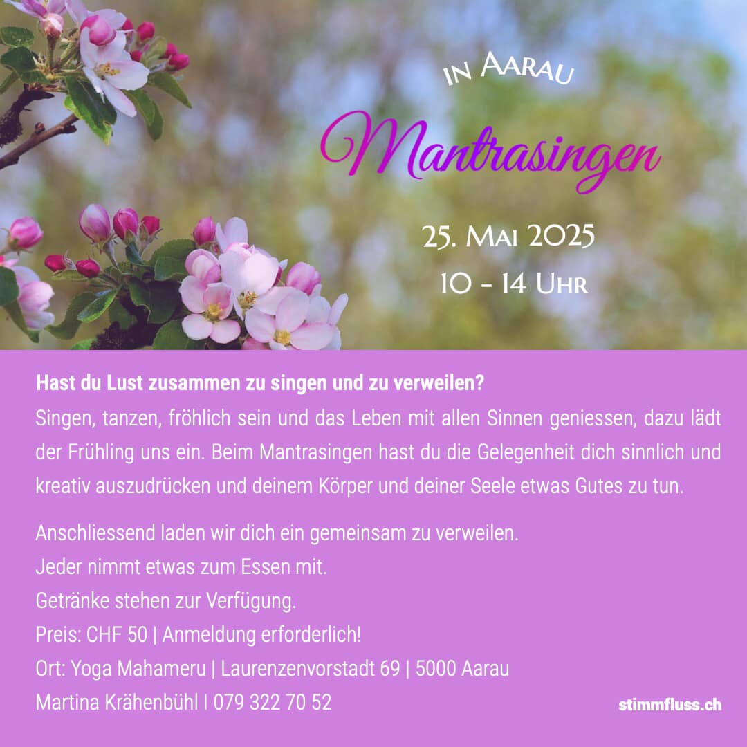Mantra Singen in Aarau