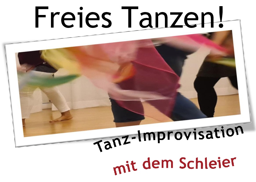tanze mit im und um den Schleier