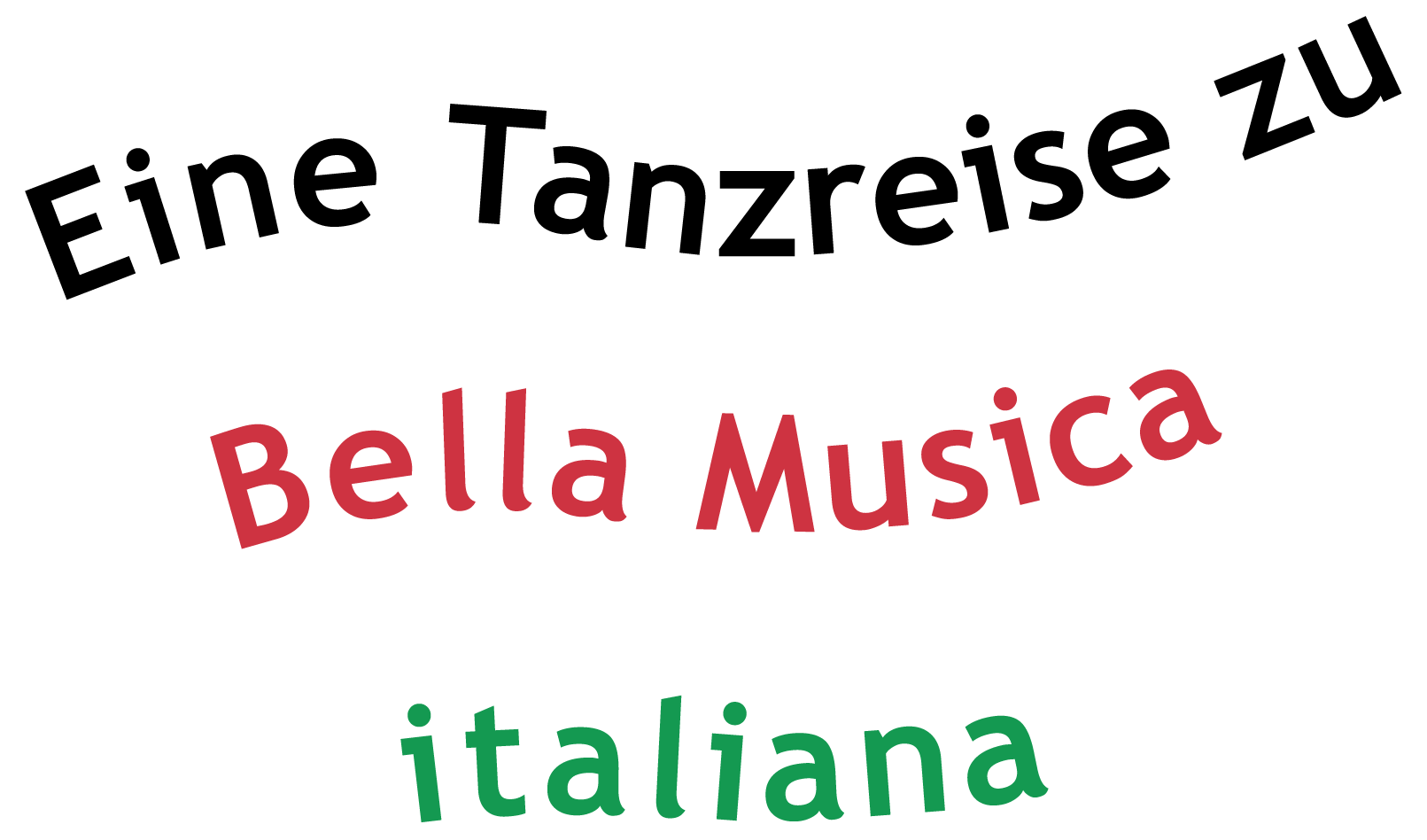 Schriftzug Bella italia